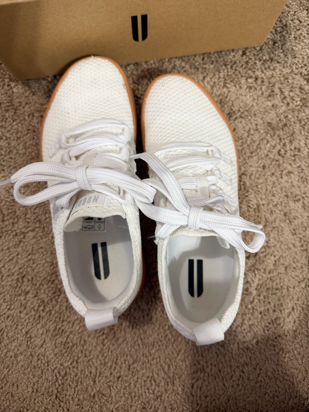 White NOBULLS with Tan Gum Sole - Picture 6 of 9
